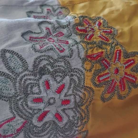 Johnny Was silk embroidered cami - Picture 3 of 6